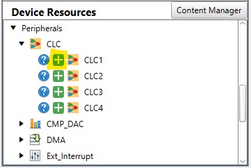 MCC Device Resources - CLC1