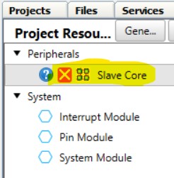 MCC Project Resources  - Slave Core
